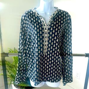 Cute light cotton top from J Crew